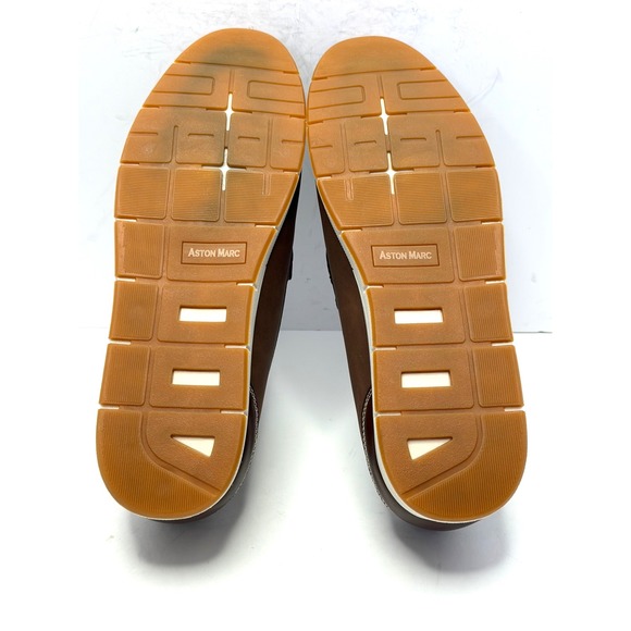 Aston Marc Men's Crosby Slip-On Shoe Loafer Brown Size 12M NWT/BOX - Picture 9 of 11